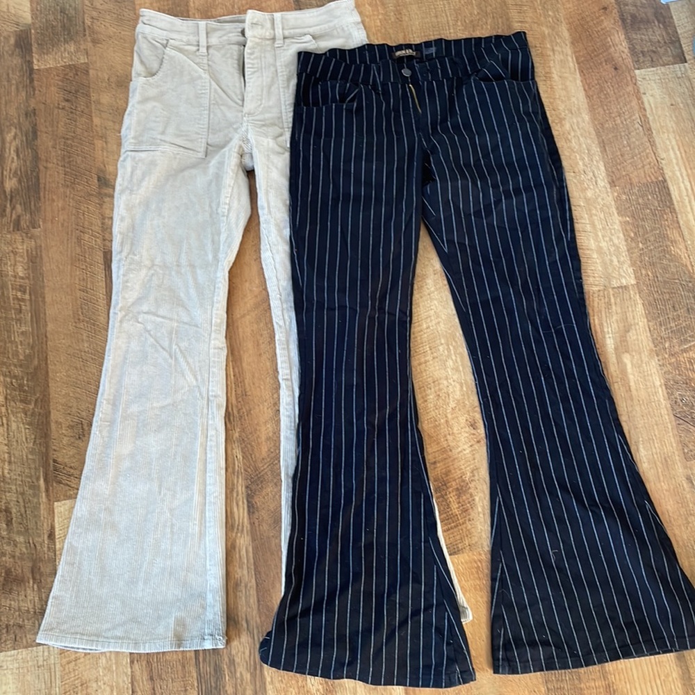 2 pairs of Men’s retro bell bottoms!